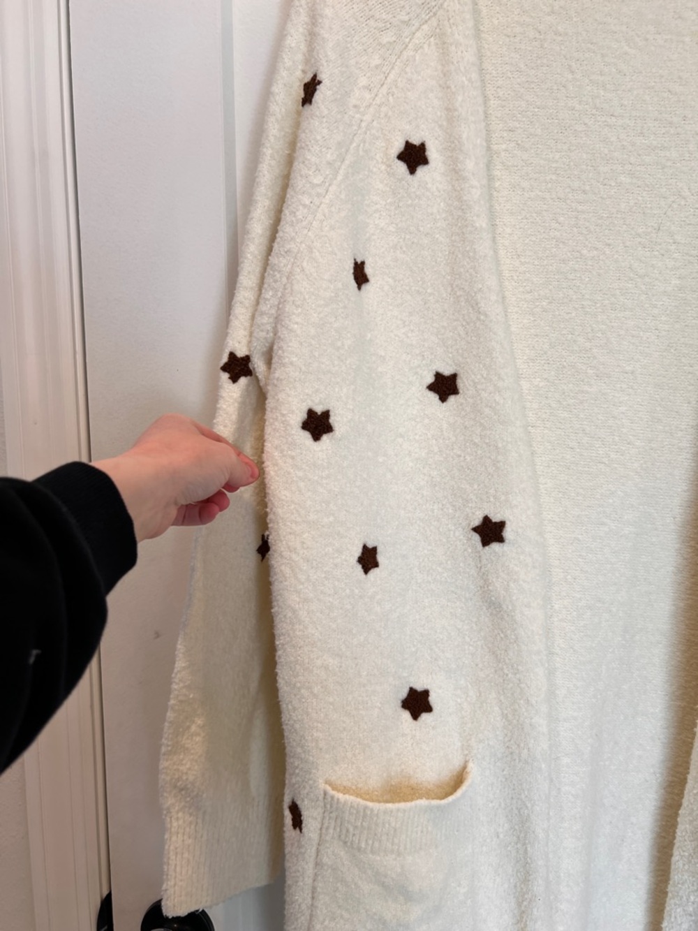 Rylee + Cru Longline Star Cardigan - Picture 3 of 6